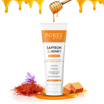 Skin Hydrating Combo (Saffron Face Wash 100 G + Saffron Face Scrub 100 G)